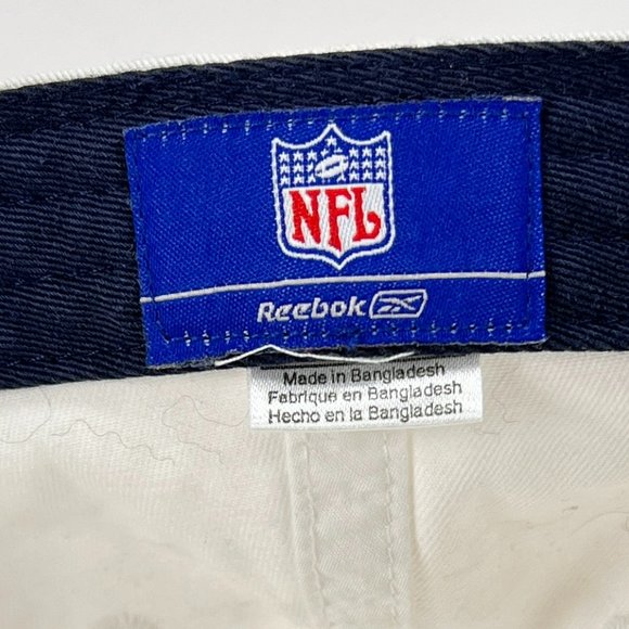 Dallas Cowboys NFL Strap Back Cap Hat Reebok Navy White Football Adult Mens - Picture 13 of 16